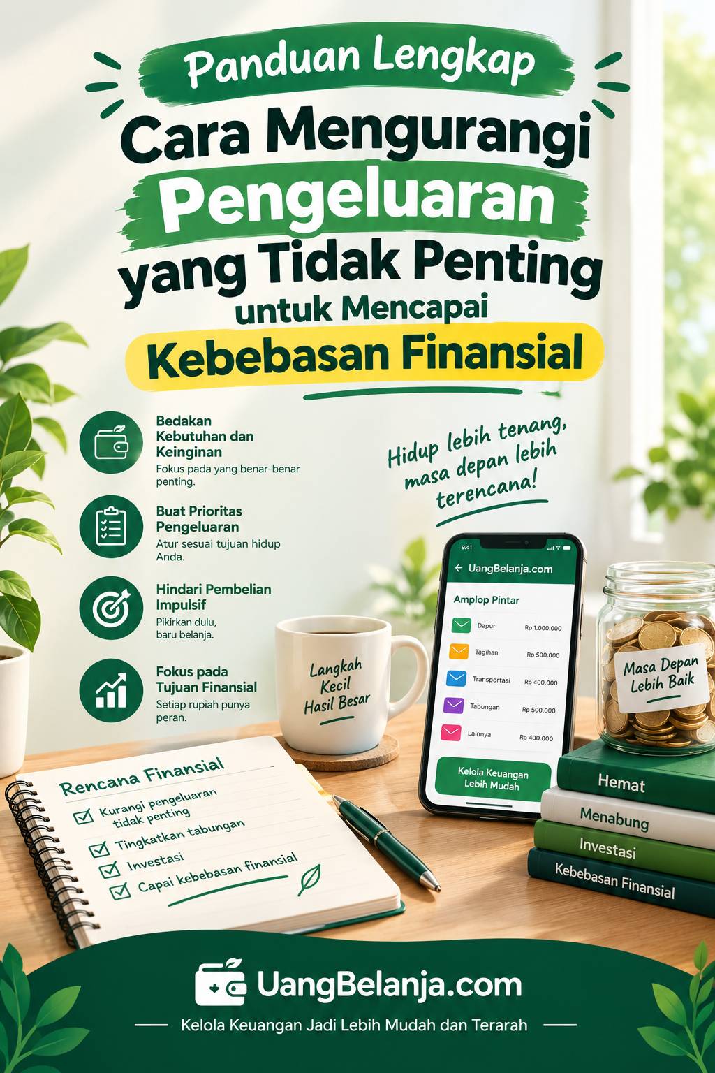 Panduan Lengkap Cara Mengurangi Pengeluaran yang Tidak Penting untuk Mencapai Kebebasan Finansial